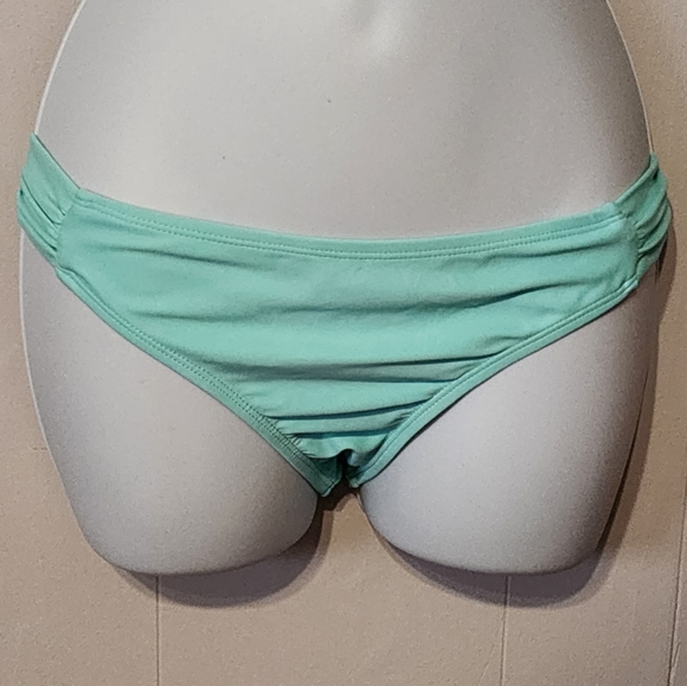 Blue Green Bikini Bottoms Large Rue Bleu‎ Rue21 Beach Swim A88